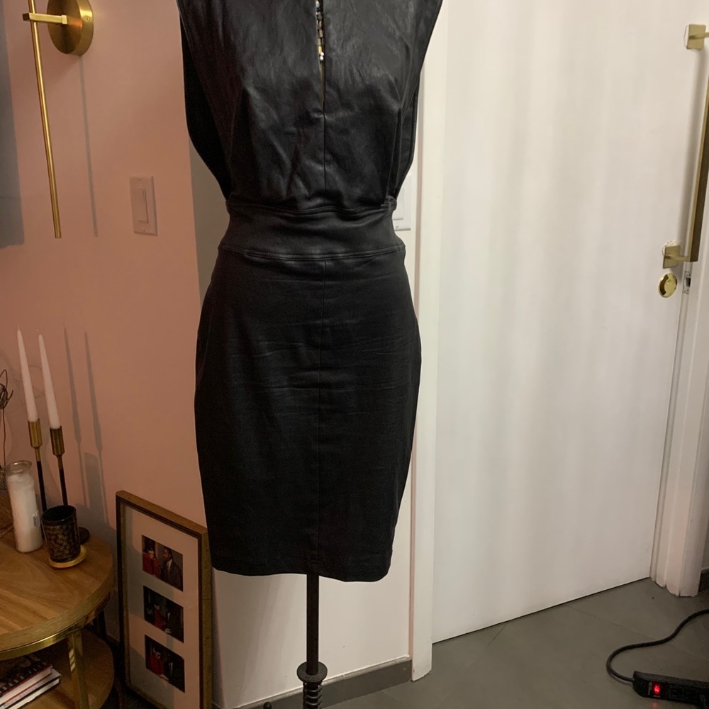100% Leather Robert Rodriguez dress